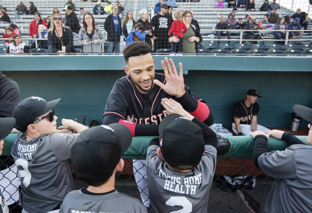 Dogs, loaded french fries, huge video board, money ... Nuts offer a lot to home fans