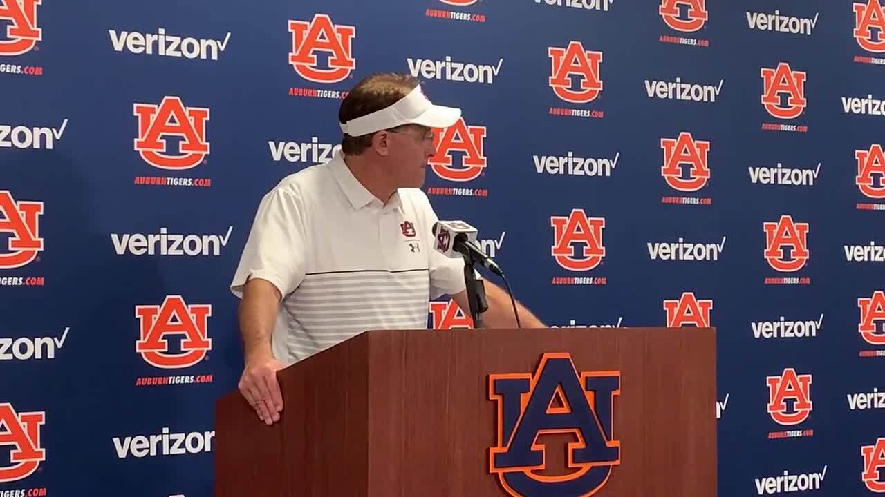 ‘We can’t turn the ball over’: Gus Malzahn reacts to Auburn’s turnover problems in Tulane win