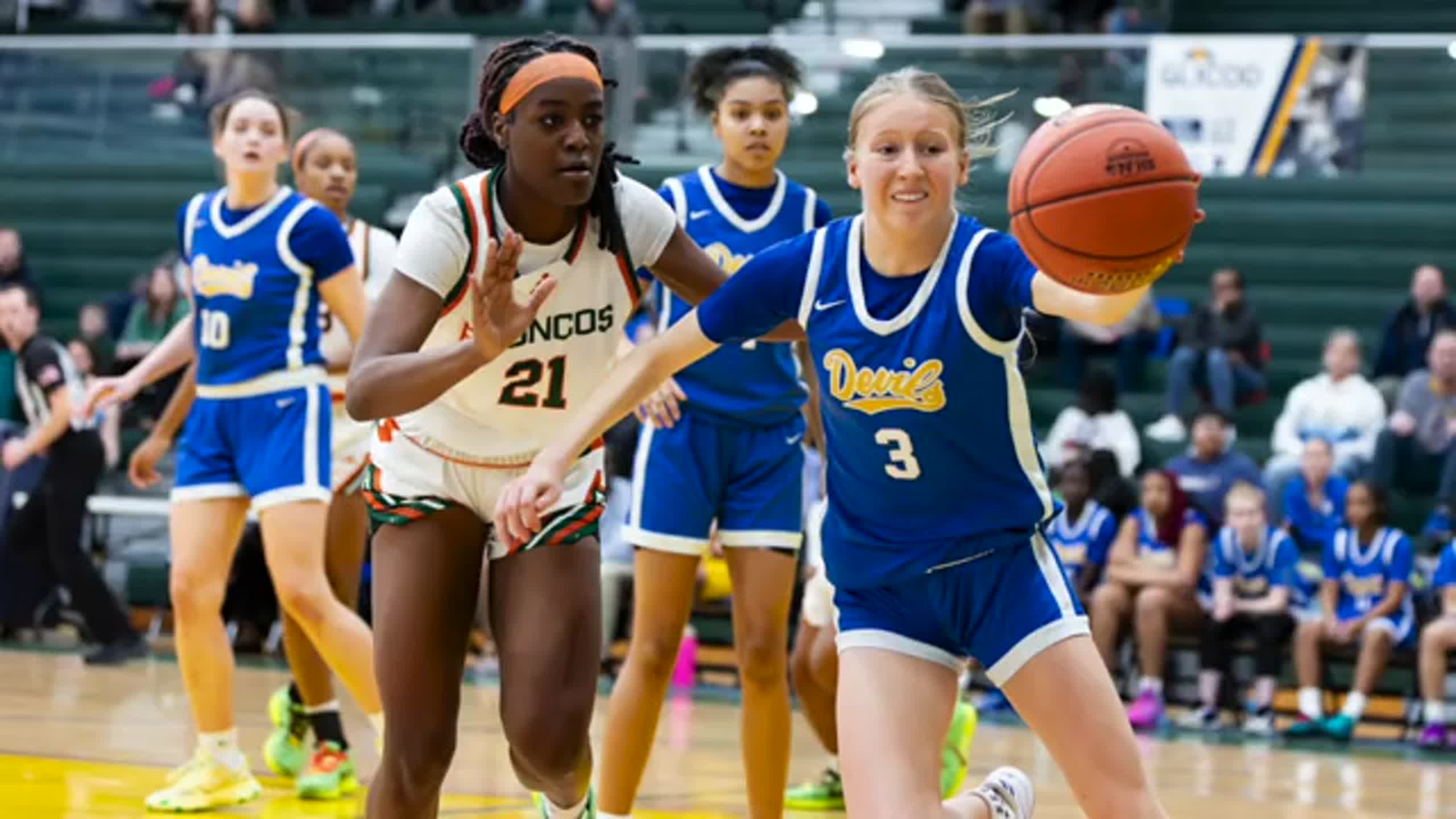 Slideshow: Douglass vs. Henry Clay in 42nd District girls semis