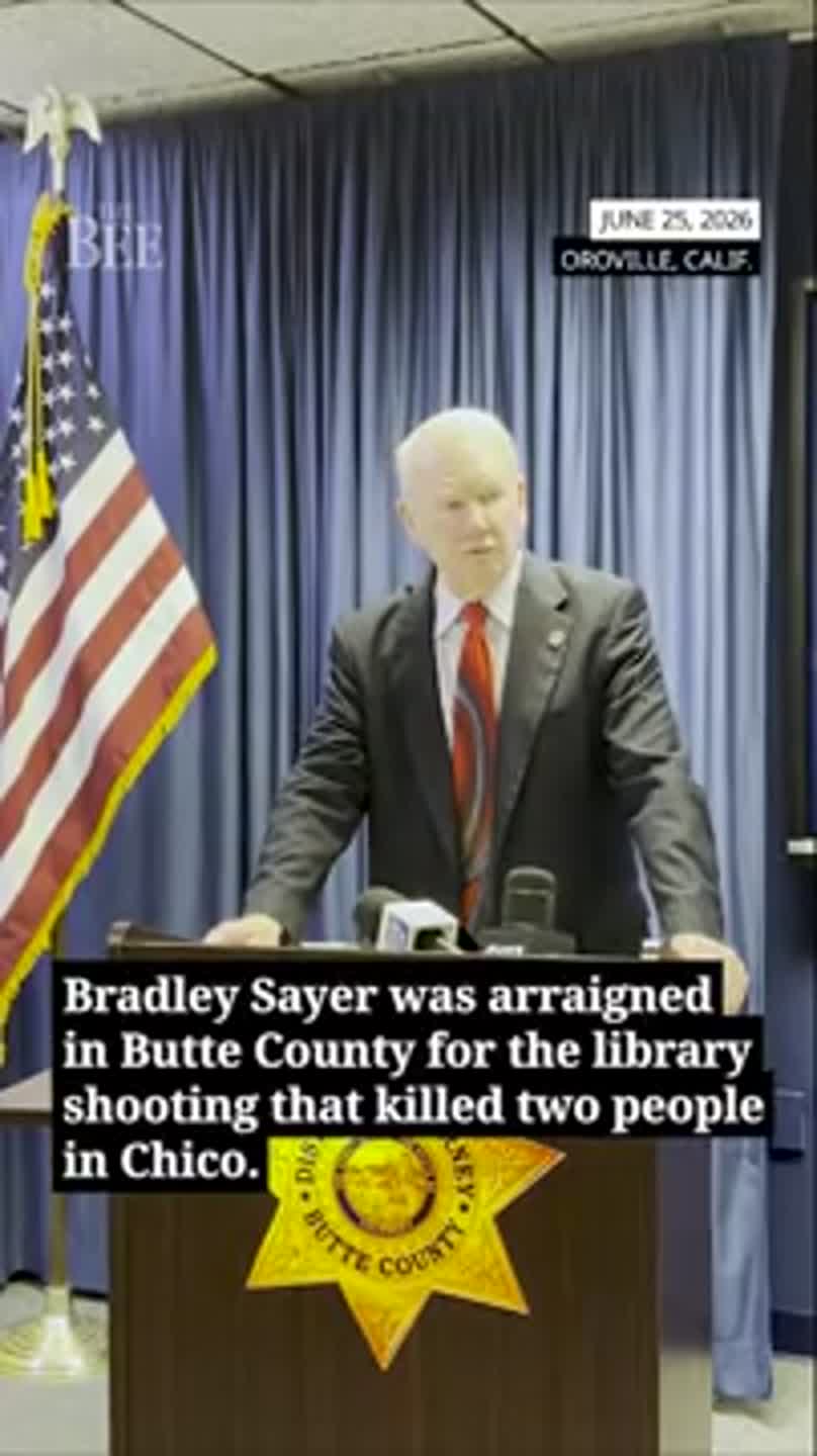 See suspect in Chico library shooting appear in Butte Superior Court