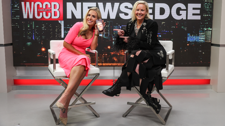"The Edge" Co-Hosts Morgan Fogarty and Ashley Anderson Reunite for WCCB Late-Night Show