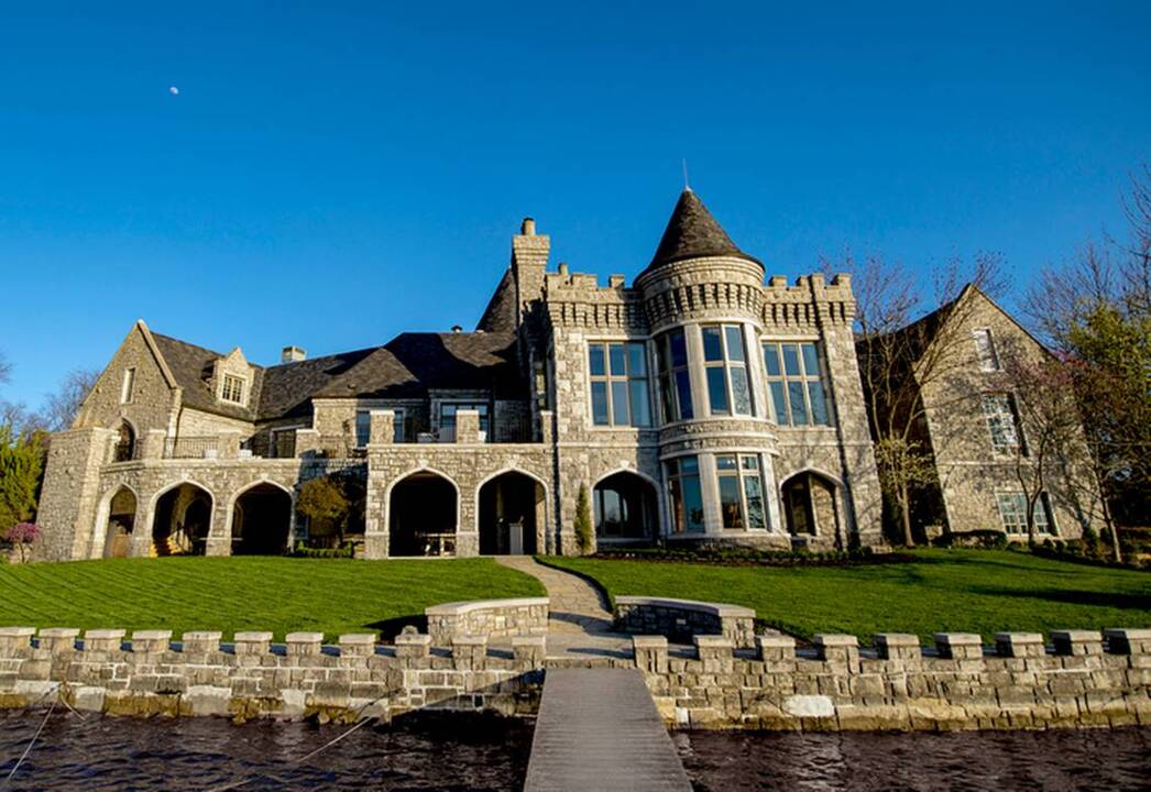 Tour a mansion built like a castle