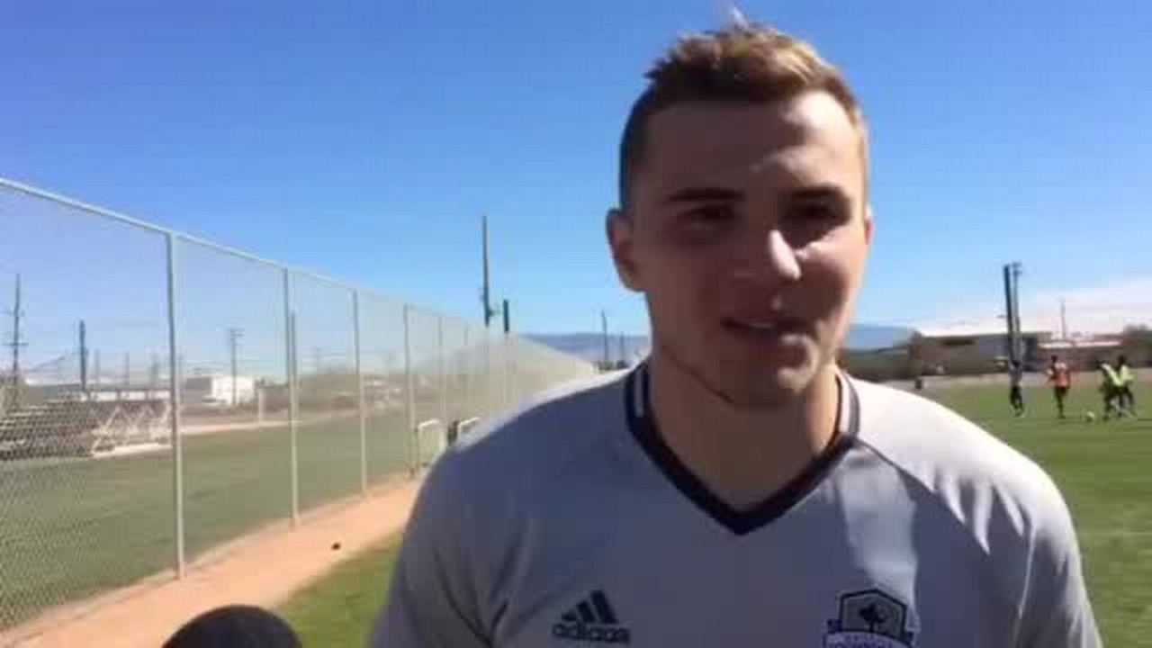 VIDEO: Jordan Morris after first training with Seattle Sounders