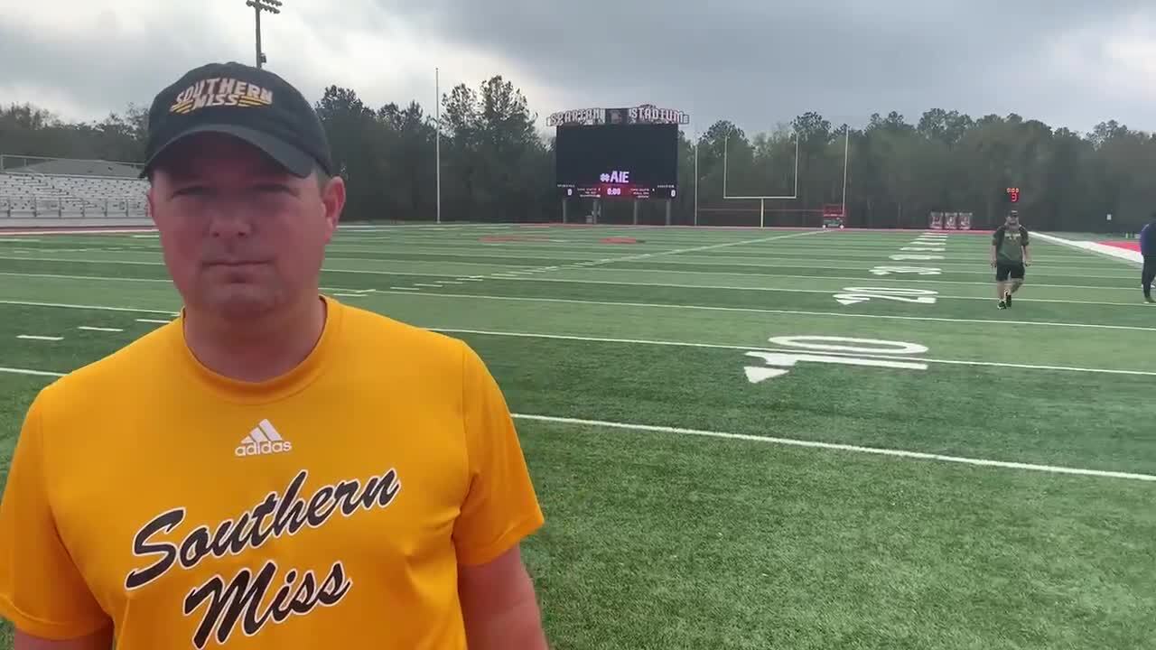 Southern Miss coach Will Hall talks bowl preparations for Saturday’s game against Rice