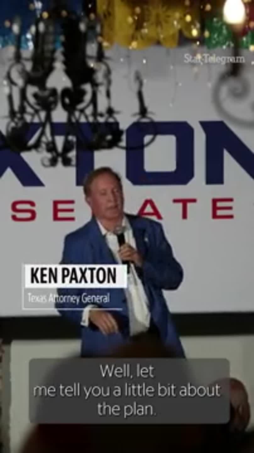Ken Paxton kicks off his campaign tour in Allen