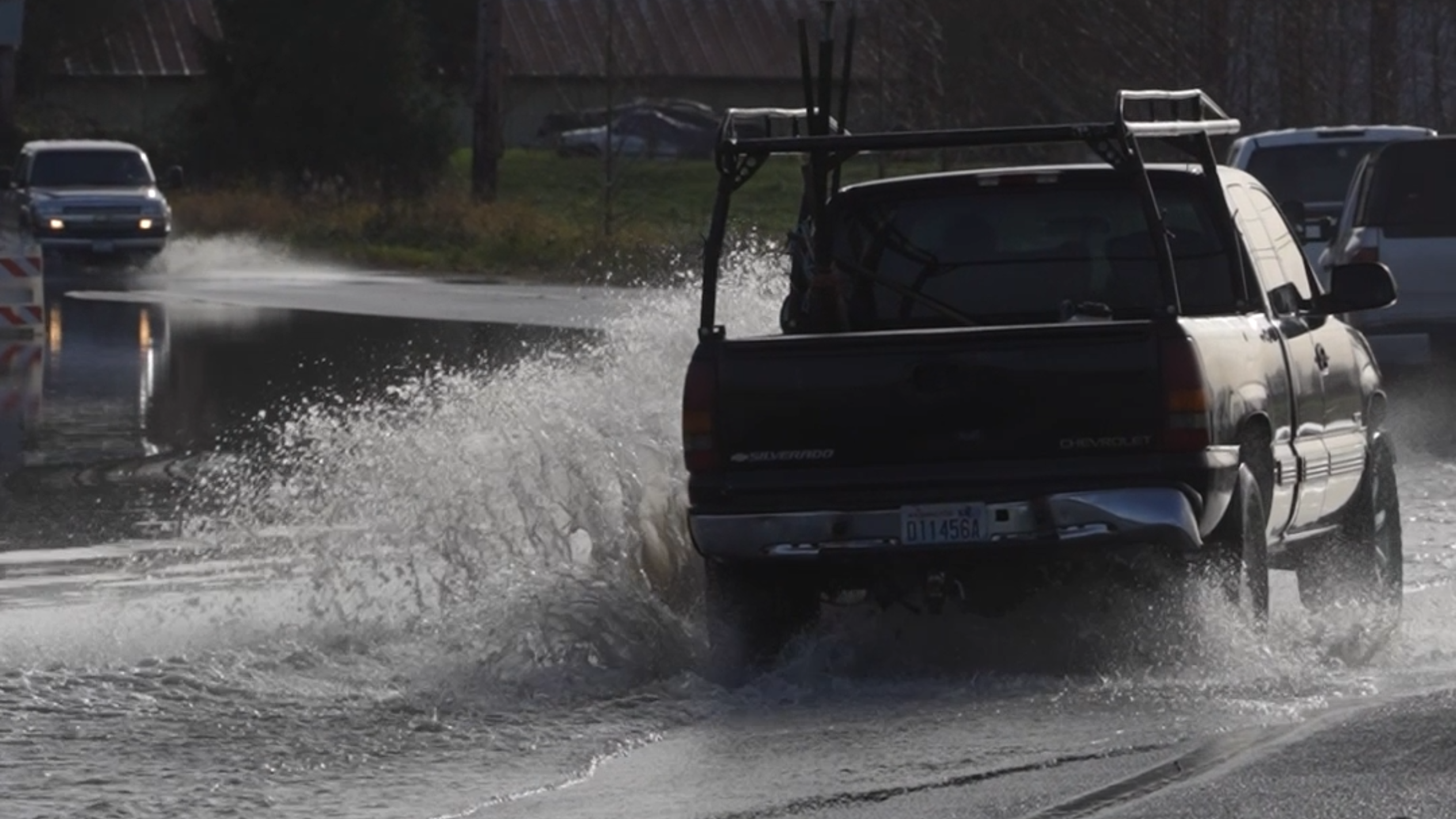 Hannegan Road in Whatcom County closed due to flooding