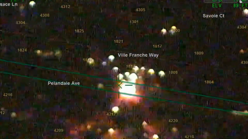 Watch Modesto police spot illegal aerial fireworks in action