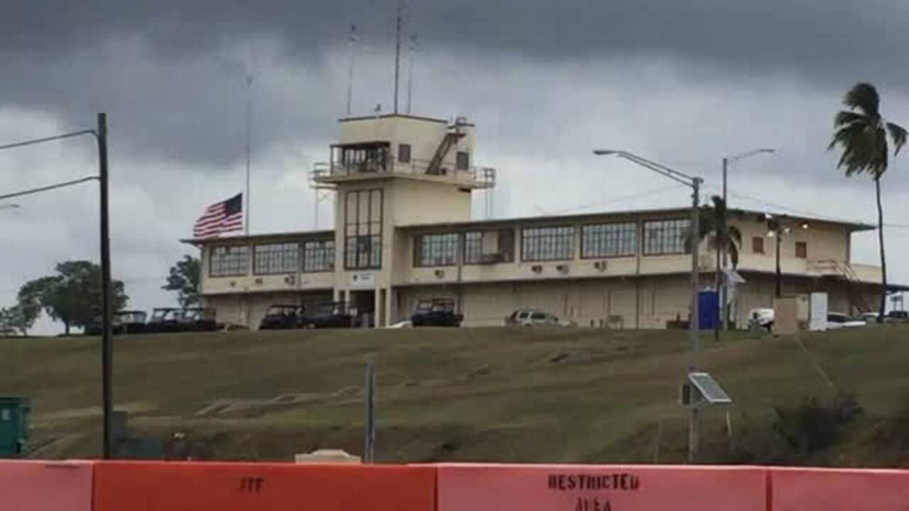 Muggy day at Guantánamo Bay war court