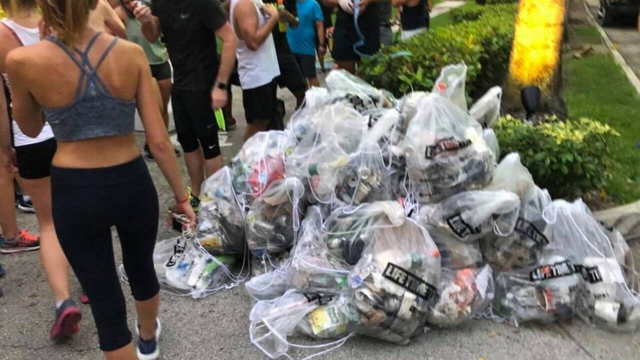 Plogging: It’s all the rage for cleaning up your city while staying fit
