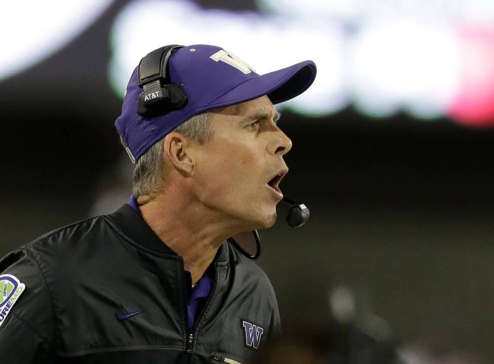 Washington coach Chris Petersen discusses Huskies' 35-28 OT win at Arizona