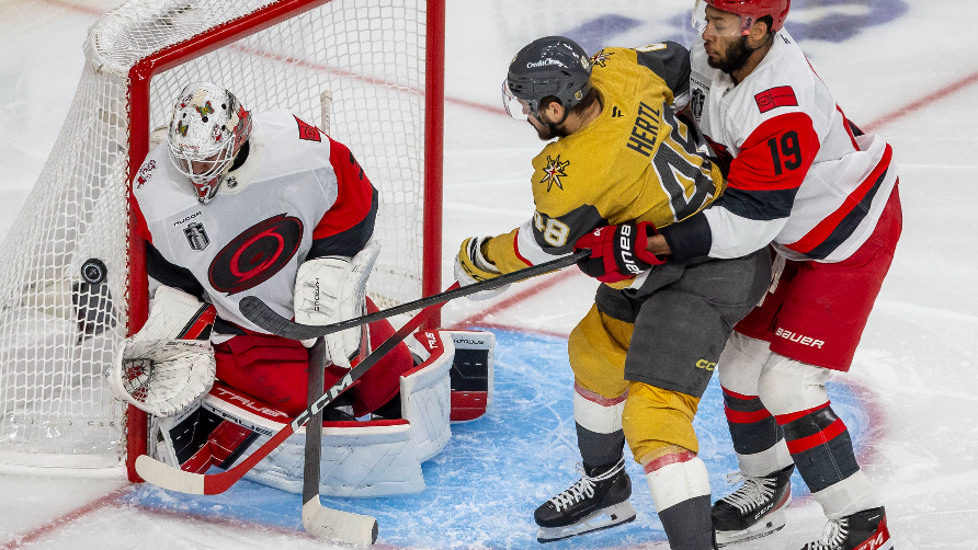 Goaltender Brandon Bussi was ready when the Canes needed him in Game 3