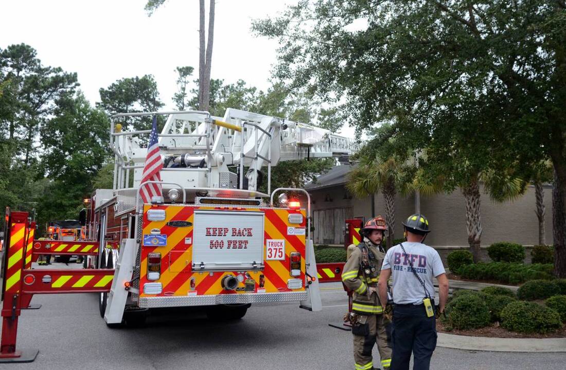 Fire at Bluffton Chow Daddy's (Video) | Hilton Head Island Packet
