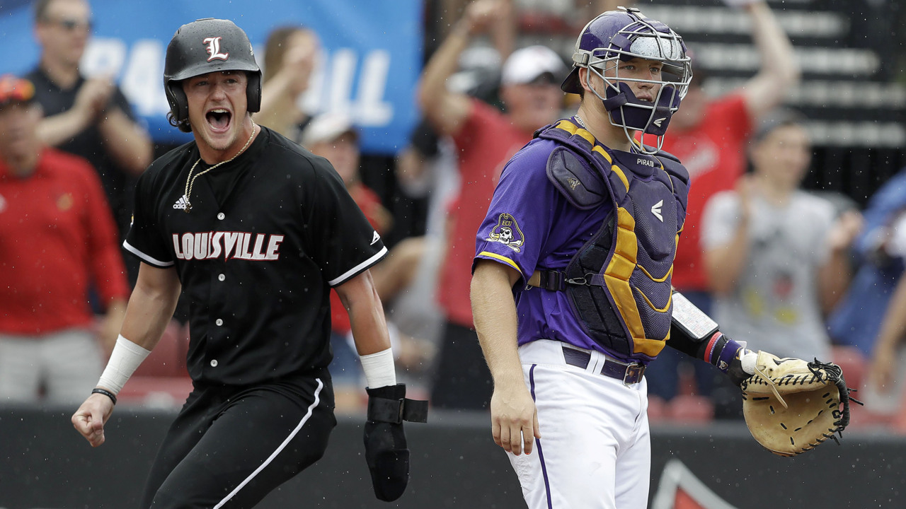 East Carolina opens super regional with 14-1 loss at Louisville