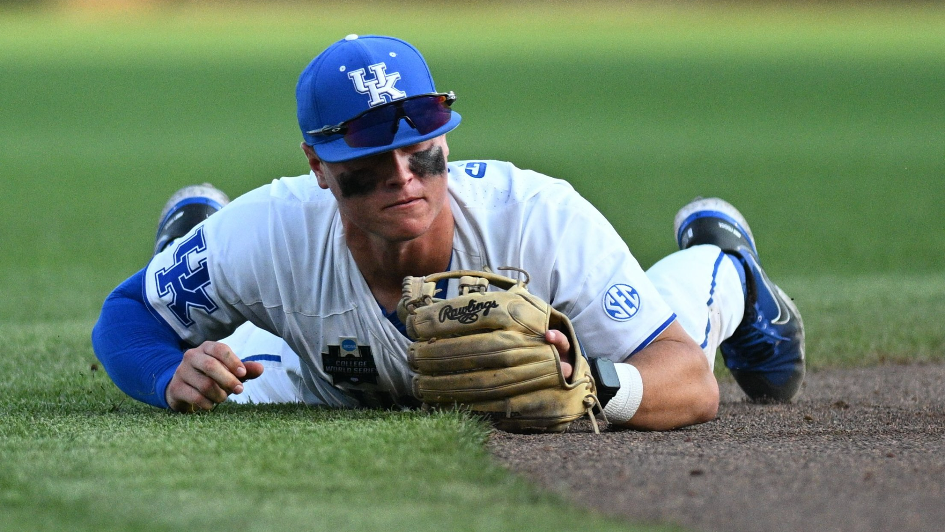 UK baseball credits Texas A&M pitcher Ryan Prager after College World Series loss