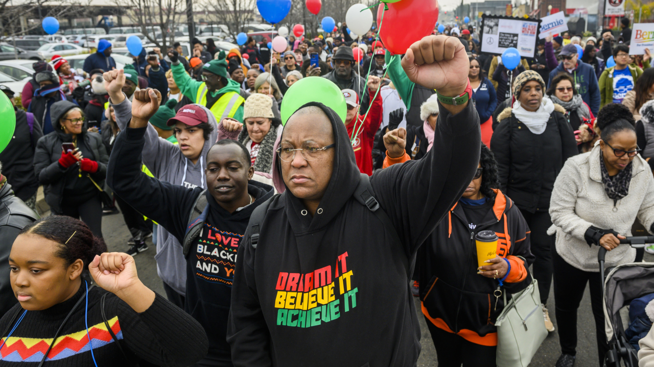 Watch as thousands march through Sacramento honoring Martin Luther King’s legacy
