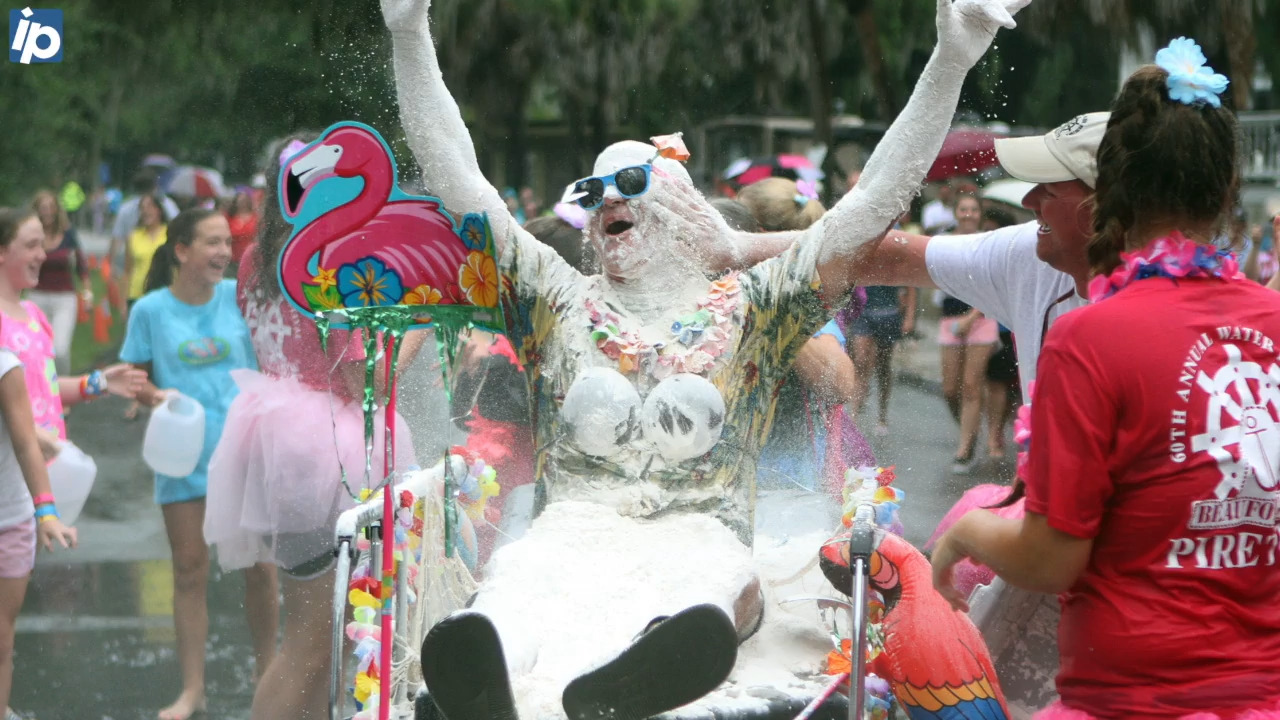 Bed race highlights from past Beaufort Water Festivals