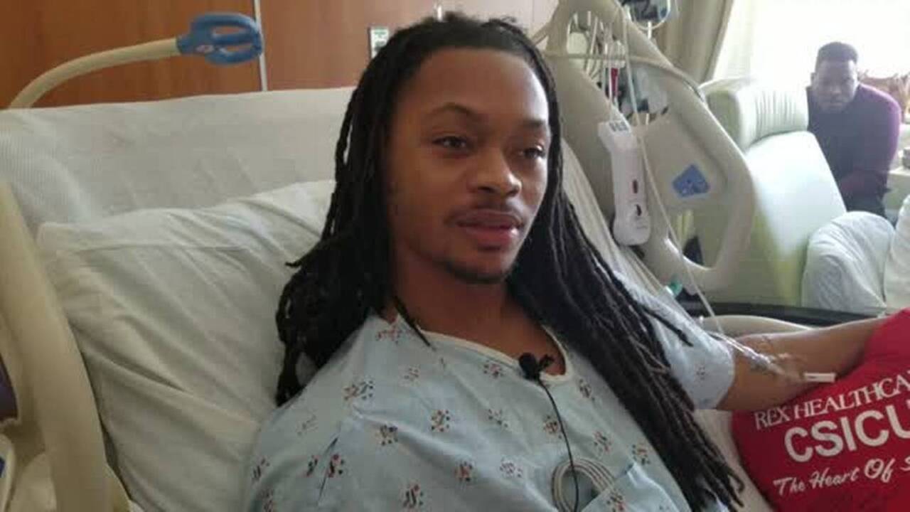 Courtside heroes saved basketball player's life: 'I love those guys'