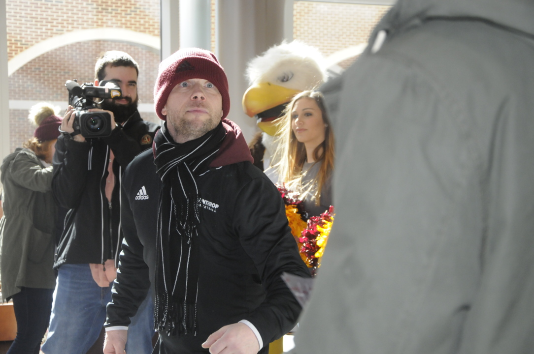 Winthrop students think Pat Kelsey is crazy. That’s okay as long as they attend games