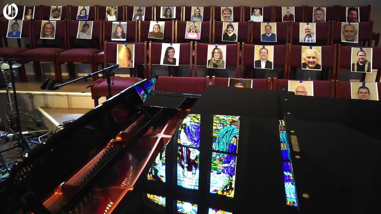 Empty churches celebrate empty tomb