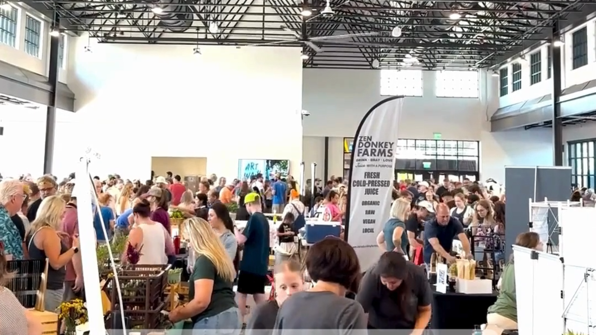 See the big crowds that came out for the big Green Street opening in Lee's Summit