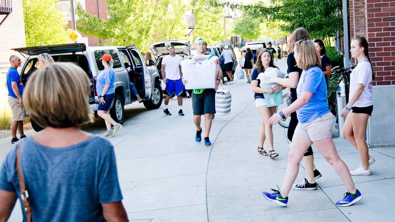 It’s move-in day at Boise State University