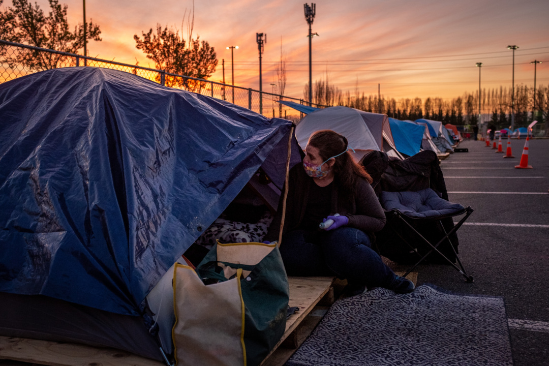 City denies her access to camp, but volunteer nurse still serving Puyallup’s homeless