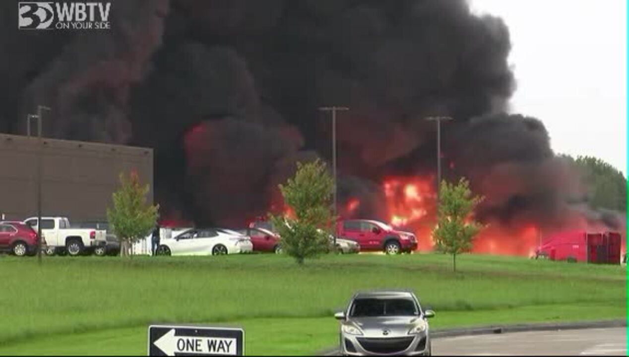 Massive fire in Chester County (Video) | Rock Hill Herald