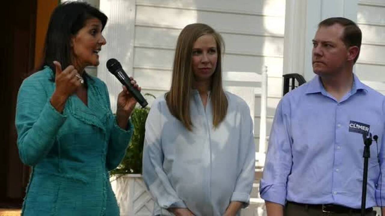 Haley in Rock Hill ahead of contentious Senate primary