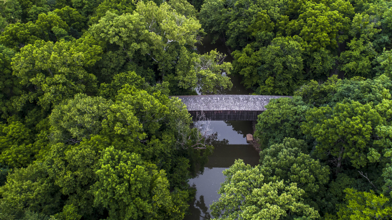 Drone video: Tour four Central Kentucky covered bridges