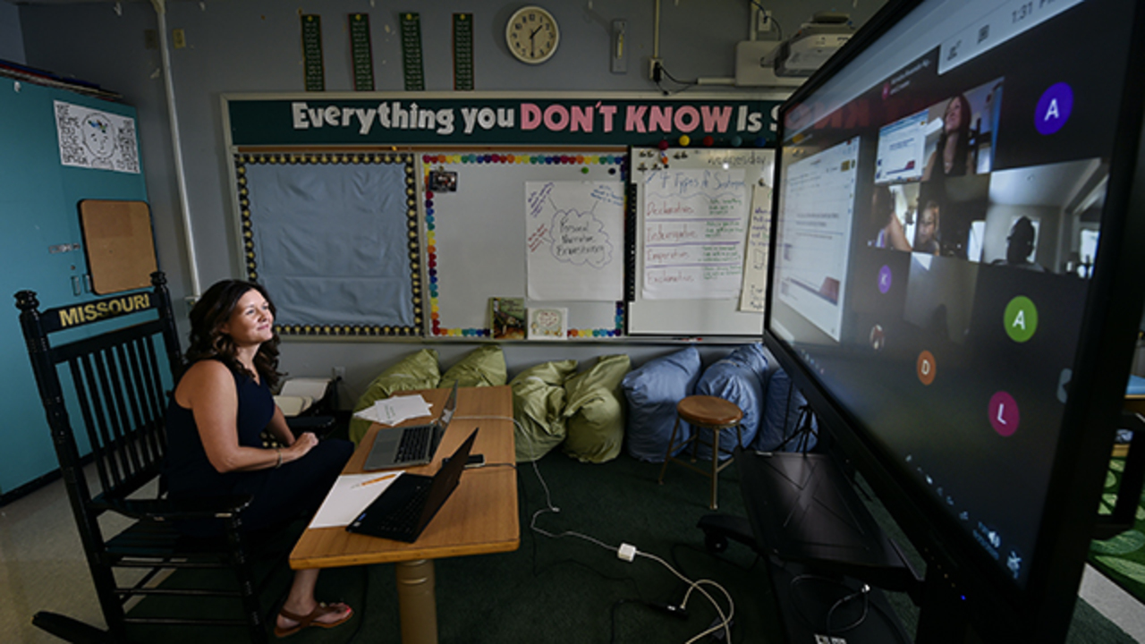 Inside a virtual classroom: What a school day is like for Kansas City third graders
