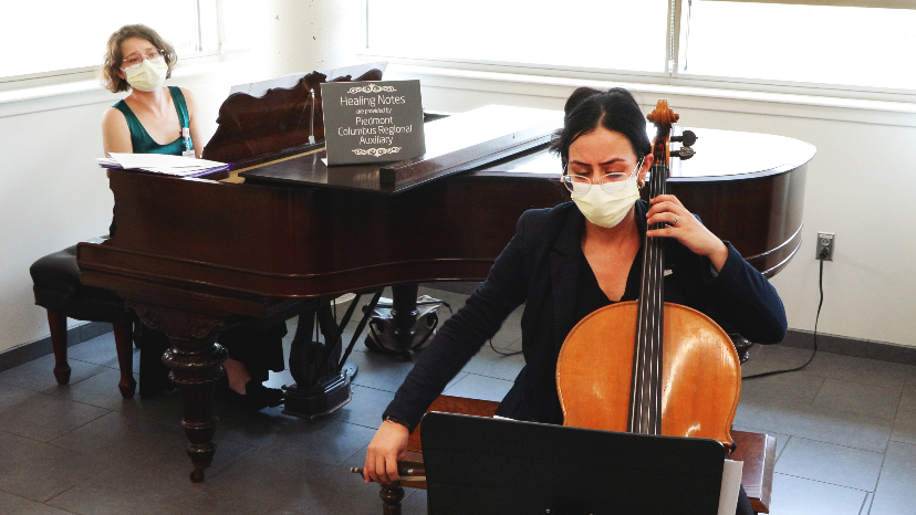‘Music is Healing.’ Healing Notes program brings soothing sounds to patients, caregivers, medical staff