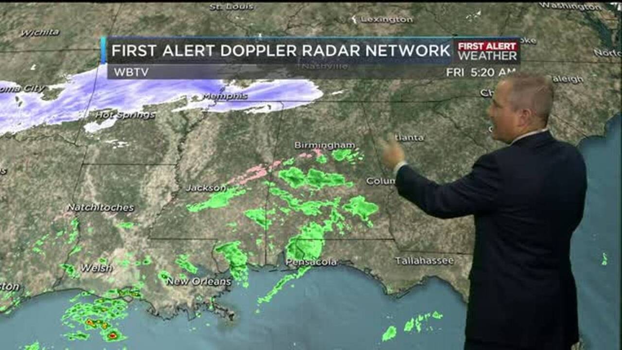 WBTV First Alert Weather forecasts snow is on the way (Video ...