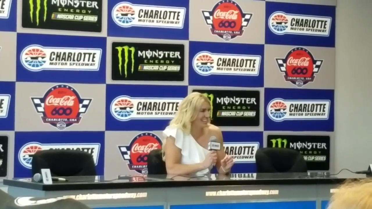 NASCAR Coca-Cola 600: Charlotte Flair represents WWE as pacecar driver