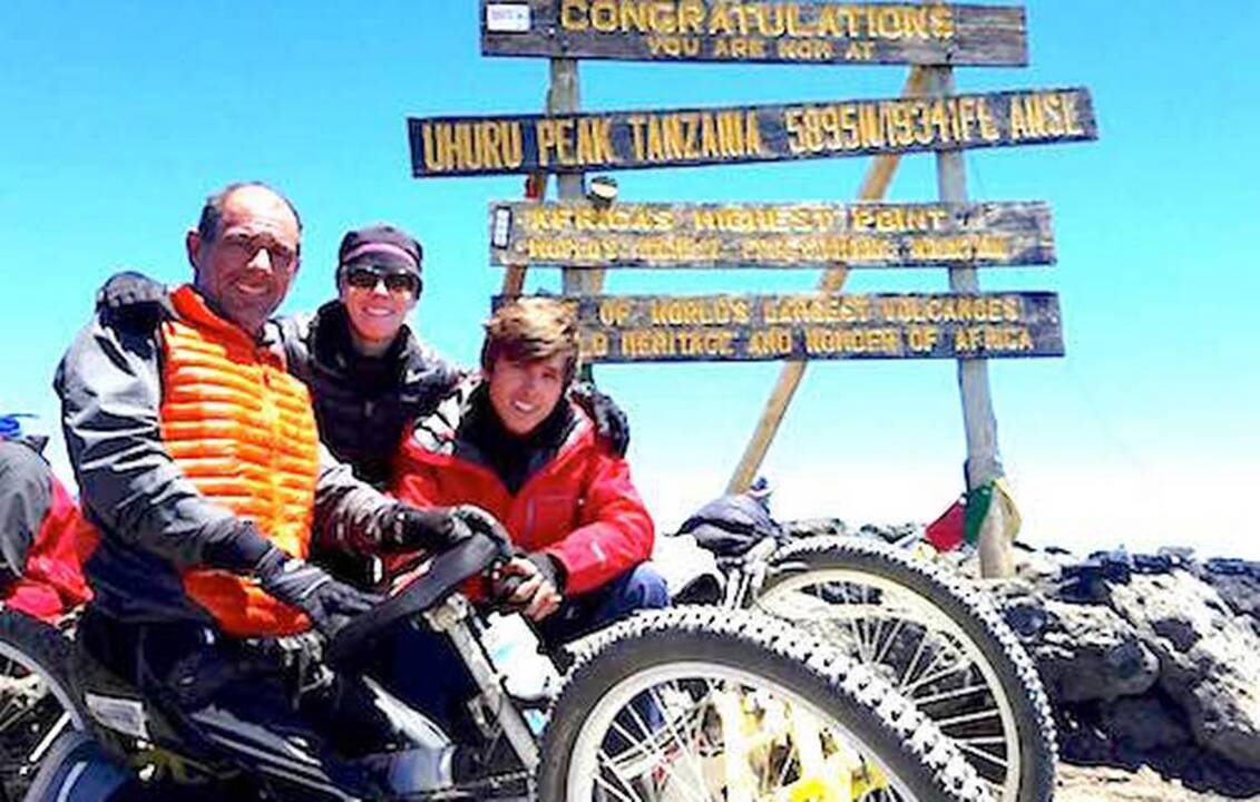 Bluffton retired SEAL, paraplegic, summits Kilimanjaro