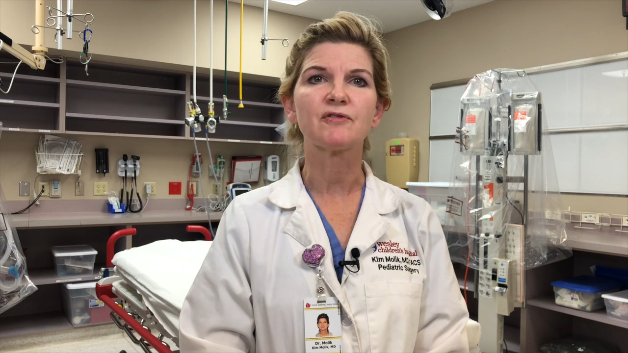 Wesley reports seeing considerably more children with gunshot wounds this year
