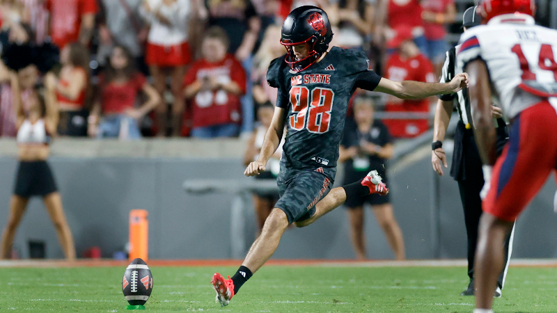NC State football finds an emergency kicker from the soccer team