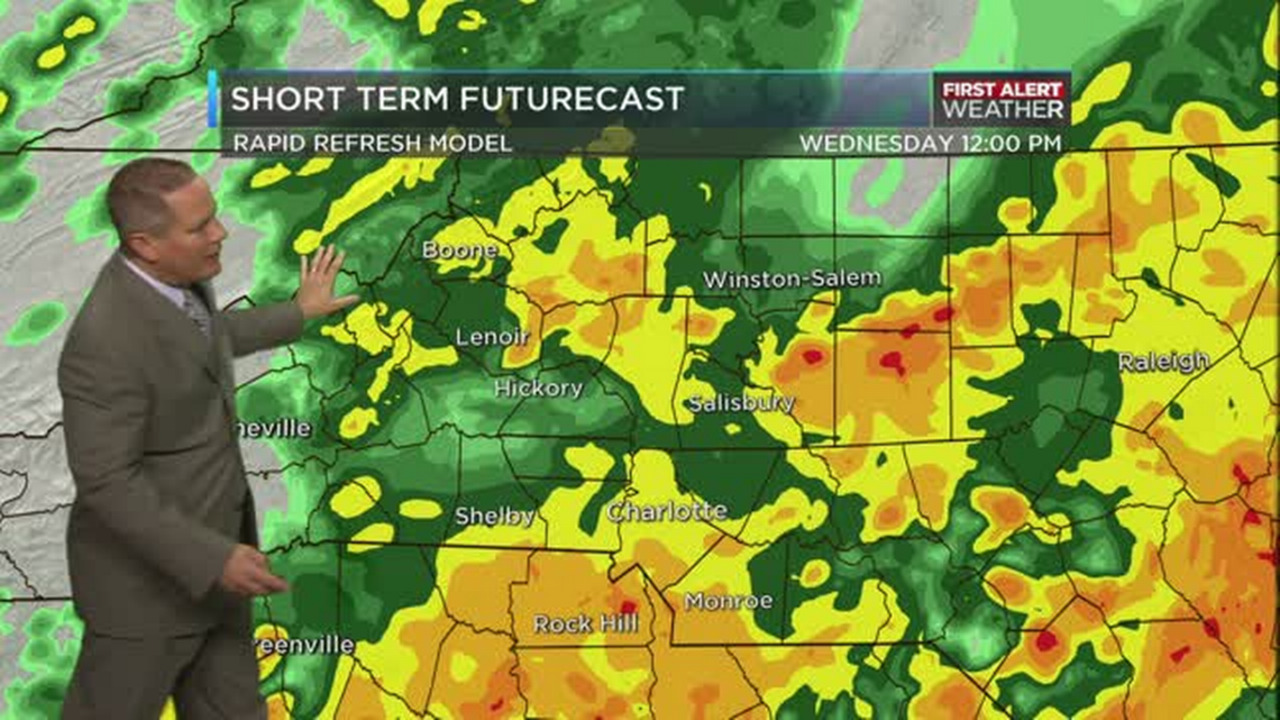 WBTV First Alert Weather forecast for 12.30.15