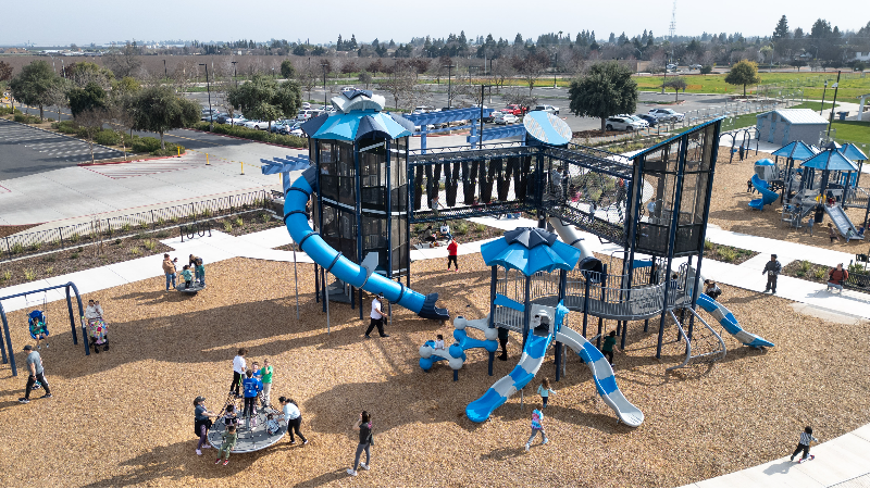 See Modesto's tallest and newest playground