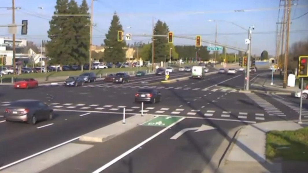 Watch: Modesto red light camera catches 400 possible violations in 11 days