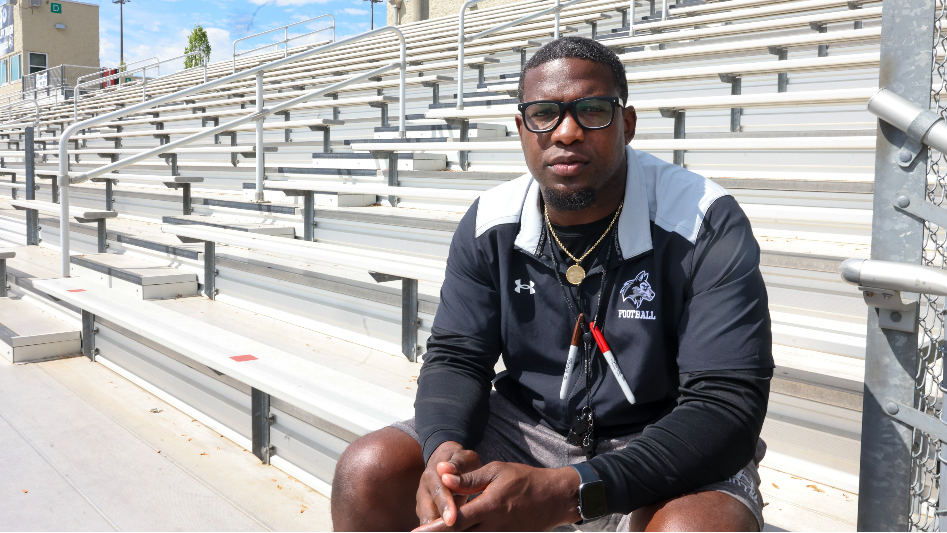 Hough's DeShawn Baker: 'I build a relationship with all my kids."