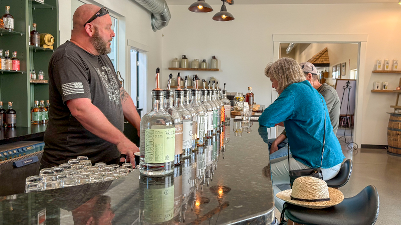 Bellewood Distillery serves quality spirits made in house