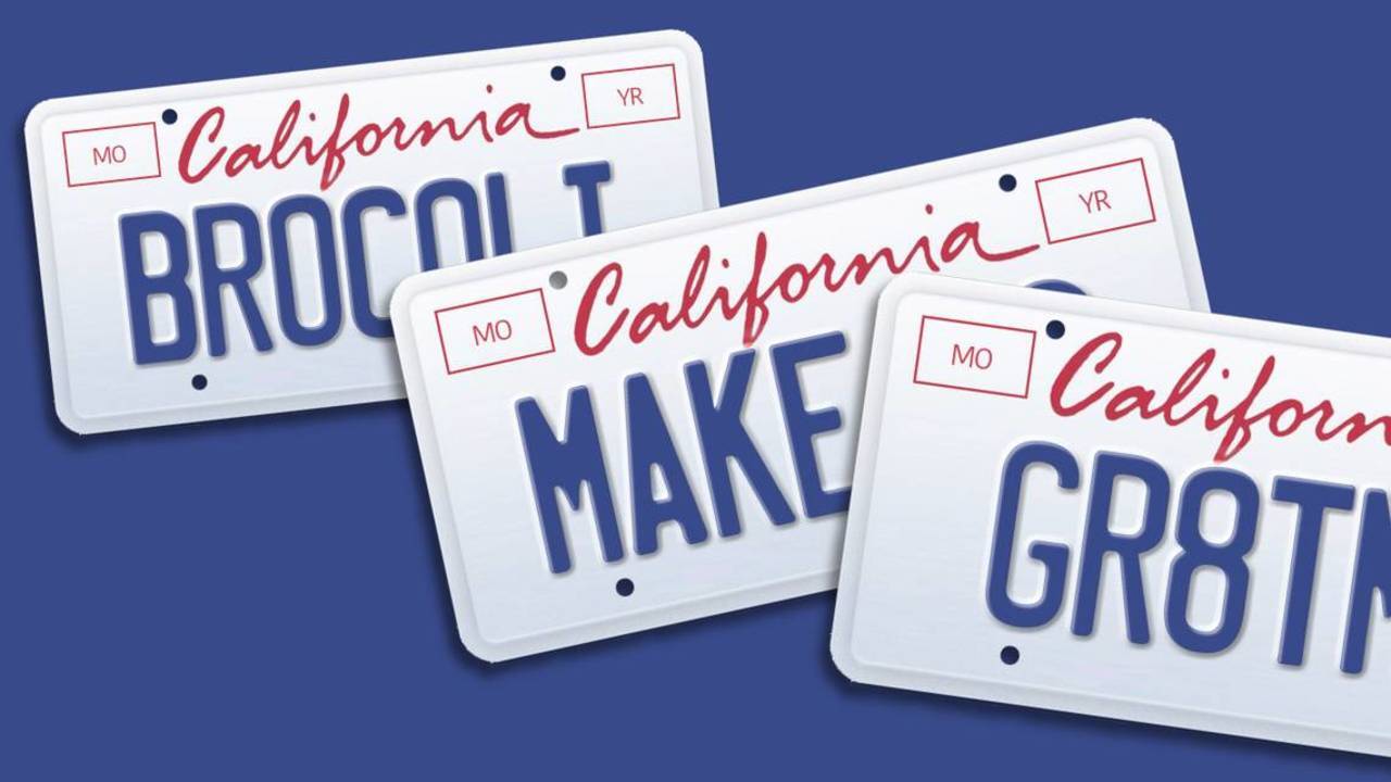 What license plates did the DMV reject? Some might surprise you.