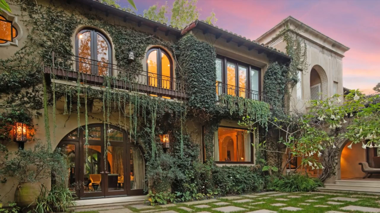 This gorgeous Beverly Hills mansion in celebrity-packed neighborhood heads for auction