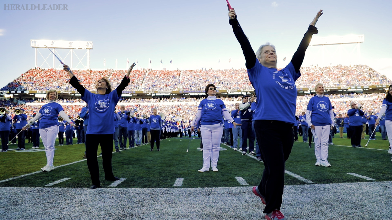 After 50 years, original UK Majorettes twirl their batons to promote ‘dying art’