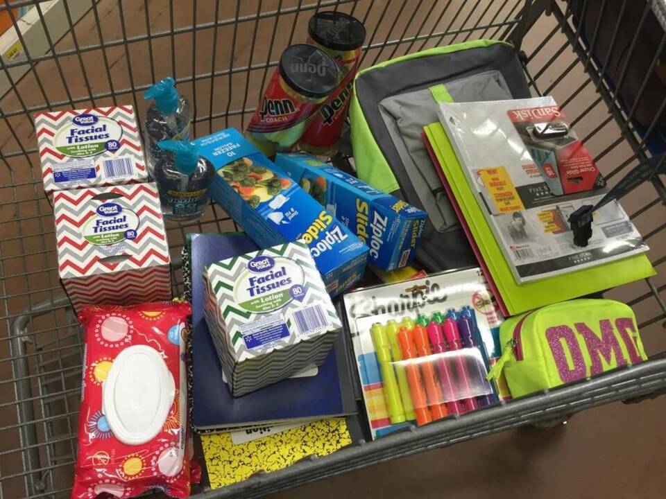 From tennis balls to flash drives, back-to-school lists add up