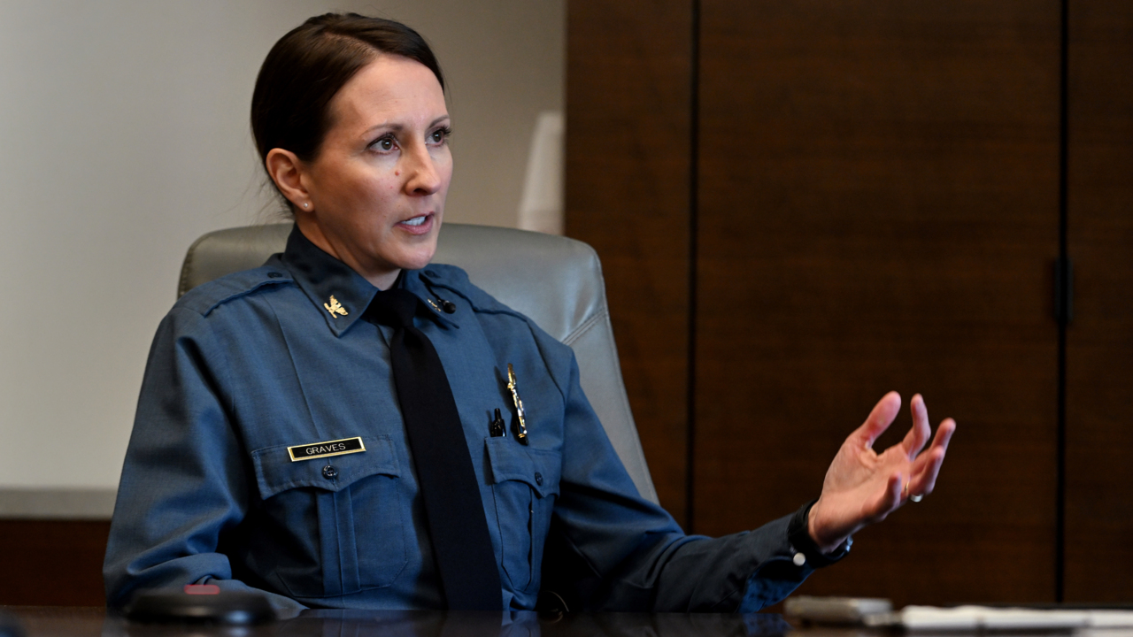 Kansas City’s new police chief Stacey Graves wants to lead a “positive policing” movement