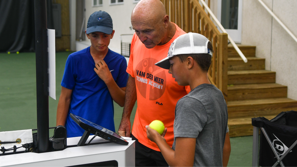 Tennis coach uses AI tech to improve Hilton Head students court performance