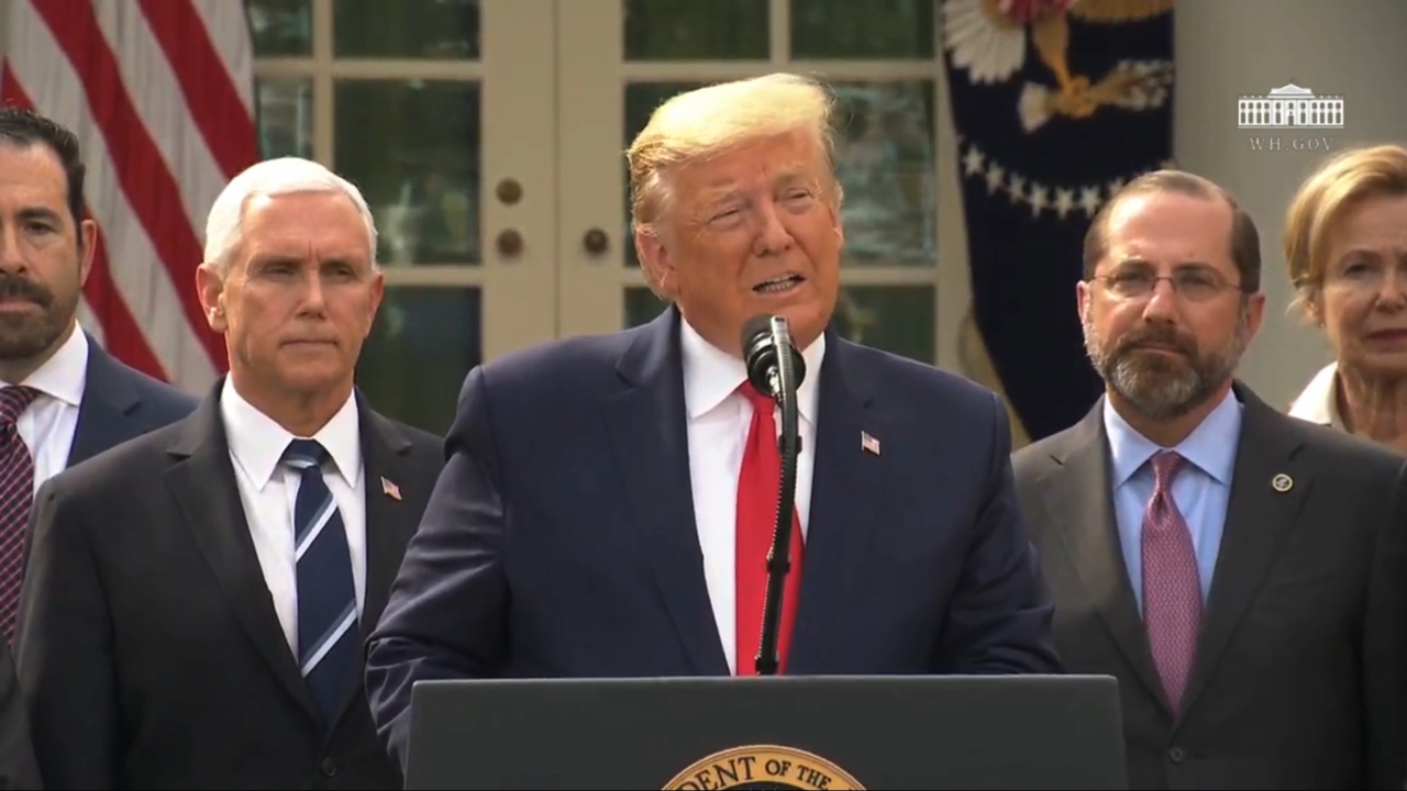 Trump calls for unity to fight the coronavirus. He needs to walk the talk | Letter to the editor