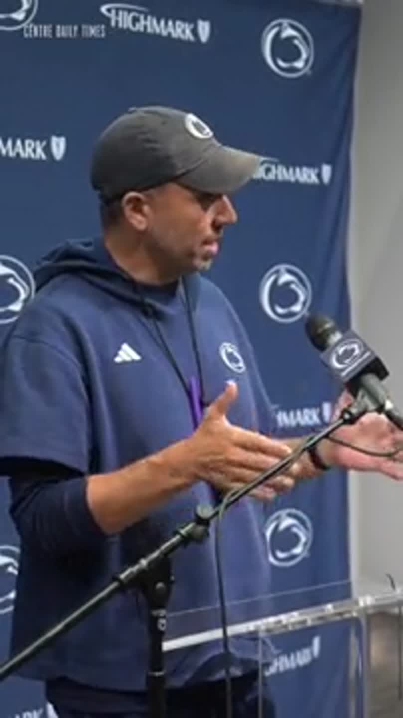 Penn State coach Campbell discusses team’s overall progress as season nears
