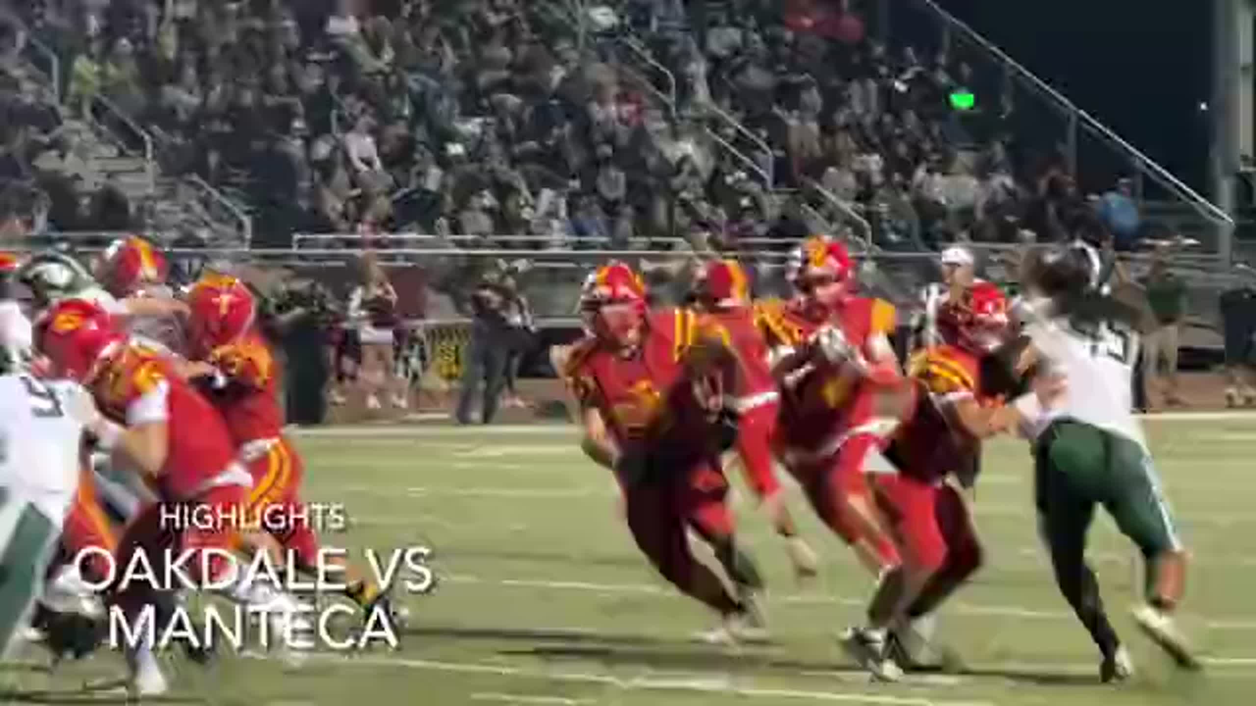 Watch highlights from Manteca’s VOL win over Oakdale